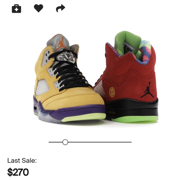 Nike Air Jordan Retro V in 'What The' - Picture 3 of 13